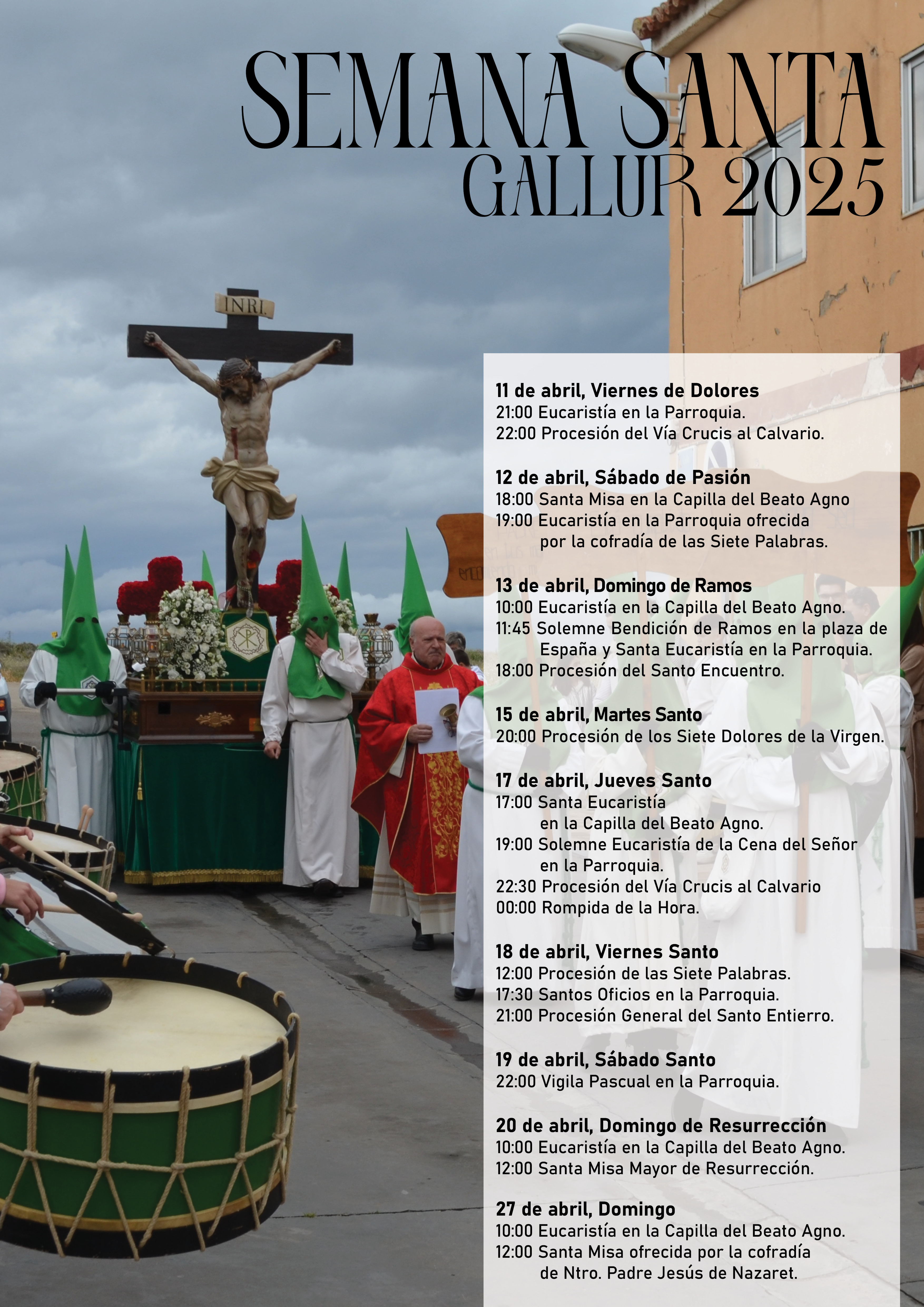 Semana Santa en Gallur 2025 Gallur
